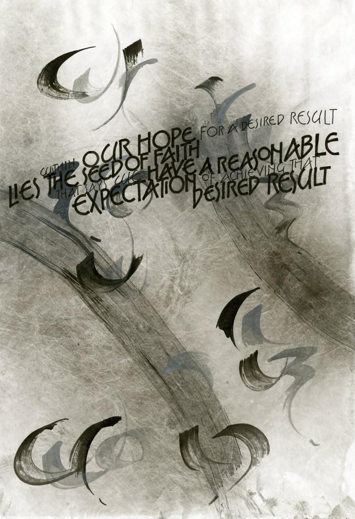 This is panel 4 of the faith series